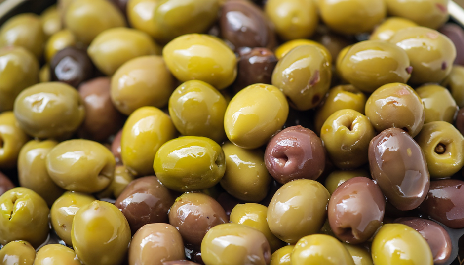 Olive oil & olives